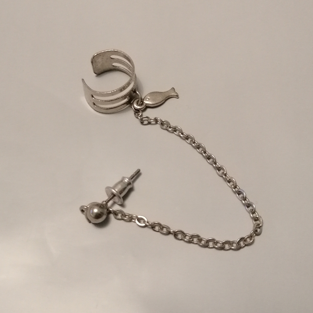 Earring Stud + Ear Cuff